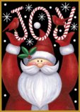 Toland Home Garden 119385 Santa Joy Garden Flag