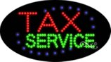 BestDealDepot LED Flasher Signs TAX SERVICE Business Sign 15