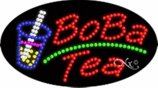 BestDealDepot LED Flasher Signs BoBa Tea Business Sign 15