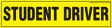 MagnaCard Magnetic 'Student Driver' Bumper Sticker, 12 x 3 x 0.1 inches (VS11)