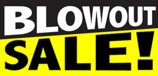 Blowout Sale - Store Retail Business Sign Banner