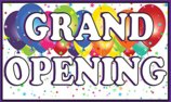 3ft x 5ft - GRAND OPENING BANNER BUY 3 GET 4th one for FREE