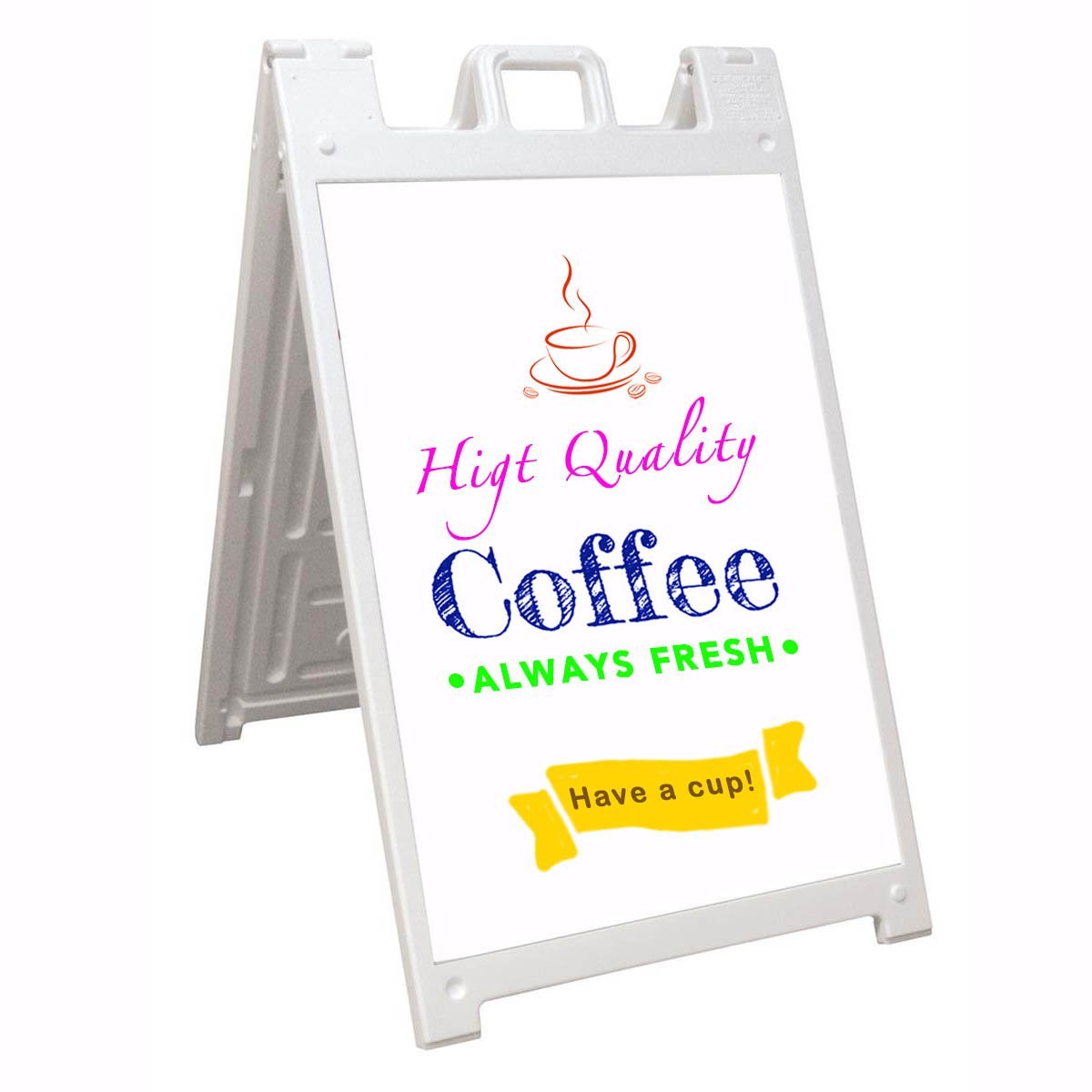 Dry Erase Sandwich Board