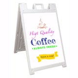 Bestdealdepot A-Frame Signicade Sandwich Board with Two 24