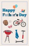 Happpy Father's Day Theme Garden Flag Decorative Flag - 28