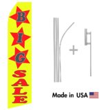 Big Sale Econo Flag | 16ft Aluminum Advertising Swooper Flag Kit with Hardware