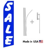 Blue Sale Econo Stock Flag